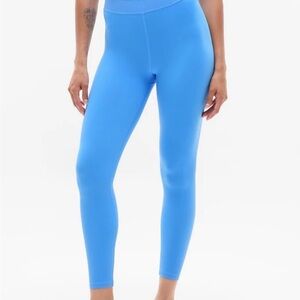 athleta TRANSCEND MICRO WAIST TIGHT Women’s XL tall Cornflower Blue